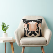 Coussin élément floral des années 20 (Chaise)