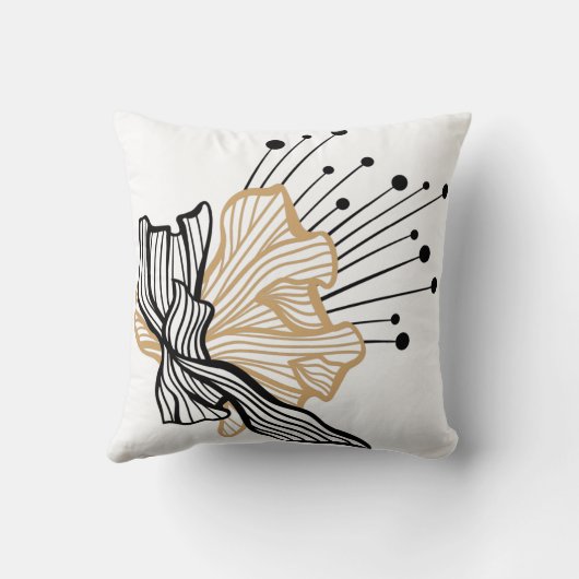 Coussin Élément Moderne Abstrait Céleste (Verso)