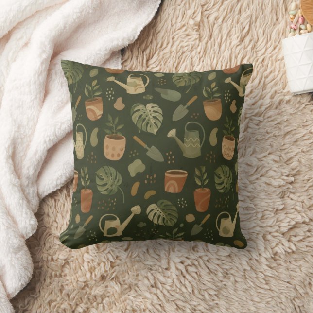 Coussin Éléments de jardinage Cadeau pour terrien Terreux (Couverture)
