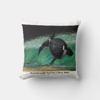 coussin "Eléments de surprise" / "Percée"