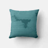 Coussin Éléphant avec un bébé (Verso)
