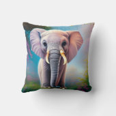 Coussin Eléphant bébé (Verso)