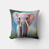 Coussin Eléphant bébé (Recto)