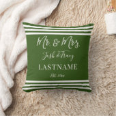 Coussin Éléphant Bébé Fille avec Ruban Nom Personnalisé (Couverture)