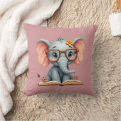 Coussin Eléphant bébé sage (Couverture)