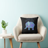 coussin éléphant " Je t'aime à la lune et au retou (Chaise)