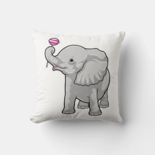 Coussin Eléphant Lollipop
