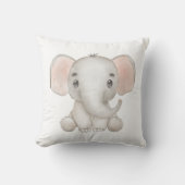 Coussin Eléphant mignon (Recto)