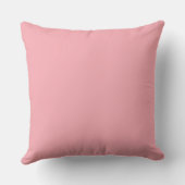 Coussin Eléphant mignon bébé avec fleurs roses (Verso)