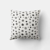 Coussin Eléphant naissance moderne bébé pour enfants Noir (Verso)