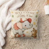 Coussin éléphant pour bébé Oreiller cadeau pour la (Couverture)