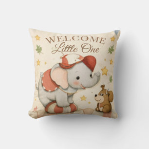 Coussin éléphant pour bébé Oreiller cadeau pour la