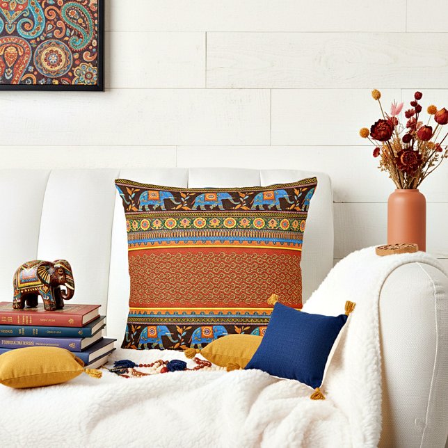 Coussin Éléphants brillants (Créateur téléchargé)