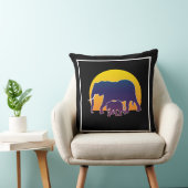 Coussin Eléphants couchés de soleil (Chaise)