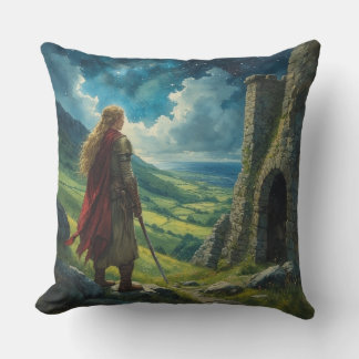 Coussin Elf Ancient Ireland Under the Sky Pillow