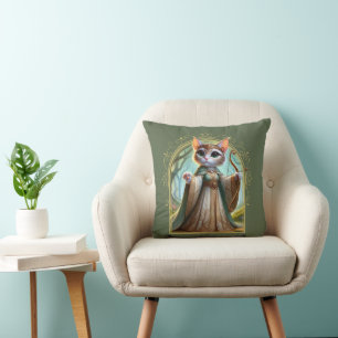 Coussin Elf Feline Imaginaire Adventure