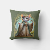 Coussin Elf Feline Imaginaire Adventure (Recto)