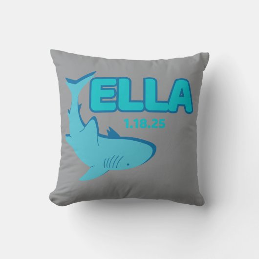 Coussin Ella Shark (Recto)