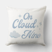 Coussin Elle est sur un nuage Décoration pour enterrement  (Recto)