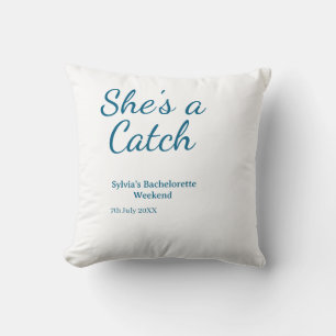 Coussin Elle est un nom de weekend enterrement de vie de j