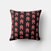 Coussin Elmo Alphabet | Coeurs H (Verso)