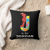 Coussin Elmo Alphabet | J Haricot (Couverture)