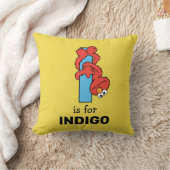 Coussin Elmo Alphabet | Je Bleu (Couverture)