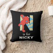 Coussin Elmo Alphabet | N Nuts (Couverture)