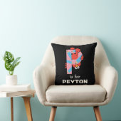 Coussin Elmo Alphabet | P Crayon (Chaise)