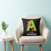 Coussin Elmo Alphabet | Une pomme (Chaise)