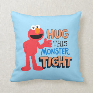 Coussin Elmo   Serre ce monstre très fort