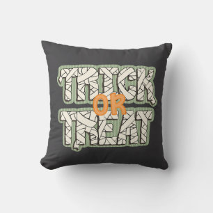Coussin Emballage de momie « Trick or Treat » Décoration s