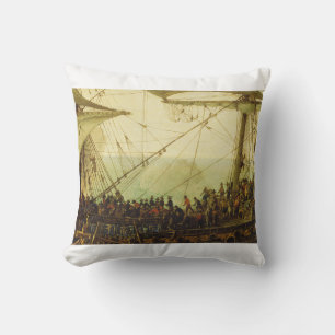 Coussin Embarquement de l'Électeur palatin 
