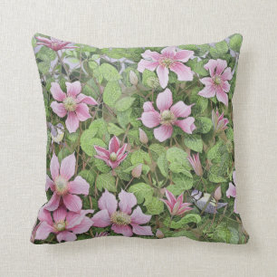 Coussin Emboîtement dans la clématite