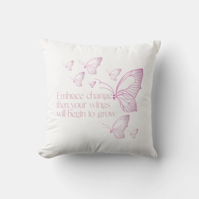 Coussin Embrace Change (Recto)