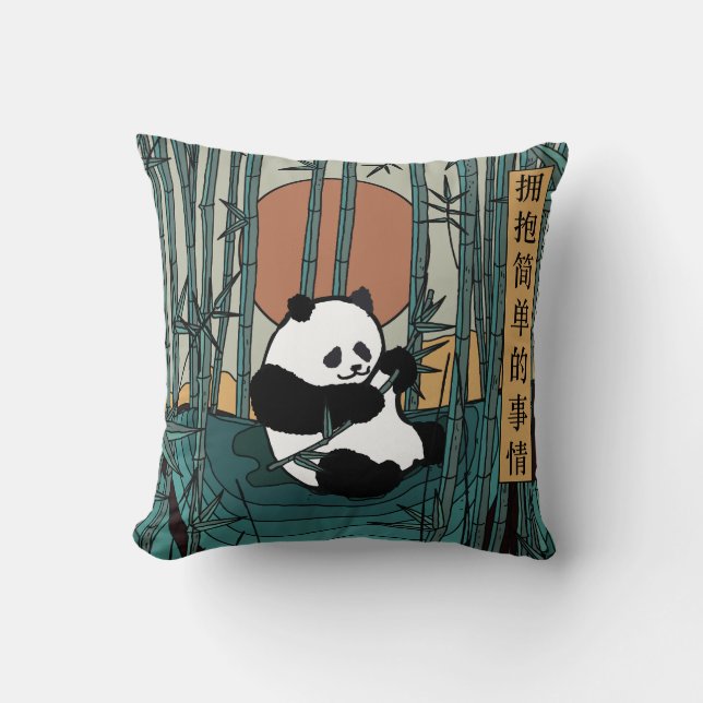 Coussin Embrace the Simple Things (Recto)