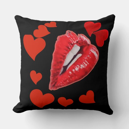 Coussin Embrasse-moi beaucoup (Recto)