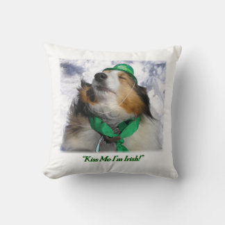 Coussin Embrasse-moi, je suis irlandais !