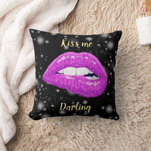 Coussin Embrasse-moi ma chérie (Couverture)