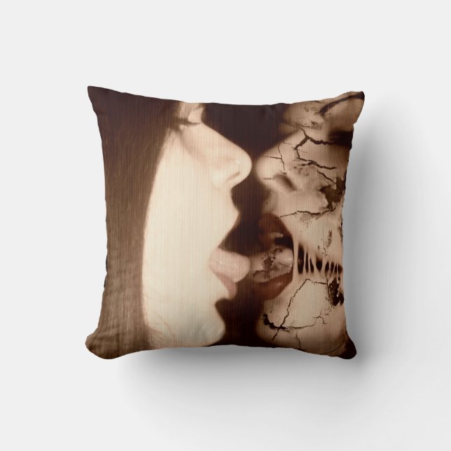 Coussin Embrasser les pertes (Recto)