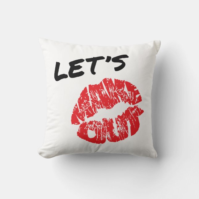 Coussin Embrassons/faisons (Recto)