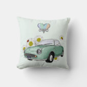 Coussin Emerald Green Figaro pillow (Recto)