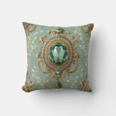 Coussin Emerald Pendentif & Gold (Recto)