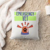 Coussin Emergency Vet – Veterinary Emergency Design (Couverture)