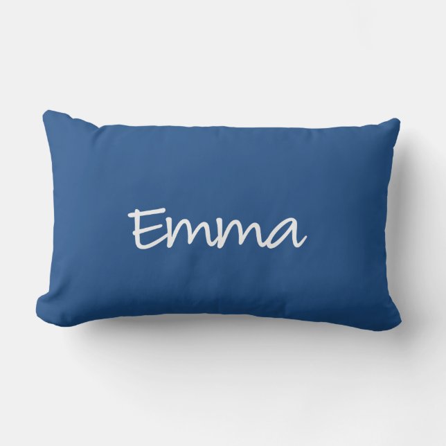 Coussin Emma - Script moderne (Recto)
