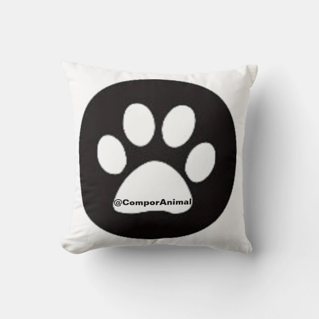 Coussin Empreinte d'animal (Recto)