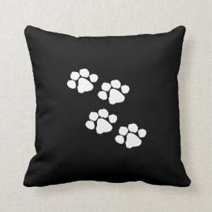 Coussin Empreintes de pattes animaux