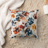 Coussin Empreintes de pattes chromatiques (Couverture)