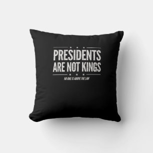 Coussin En Amérique, les présidents ne sont pas des rois R