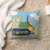 Coussin en construction de camion de bouteur (Couverture)